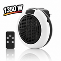 Calefactor termocerámico portátil con mando (1350W)