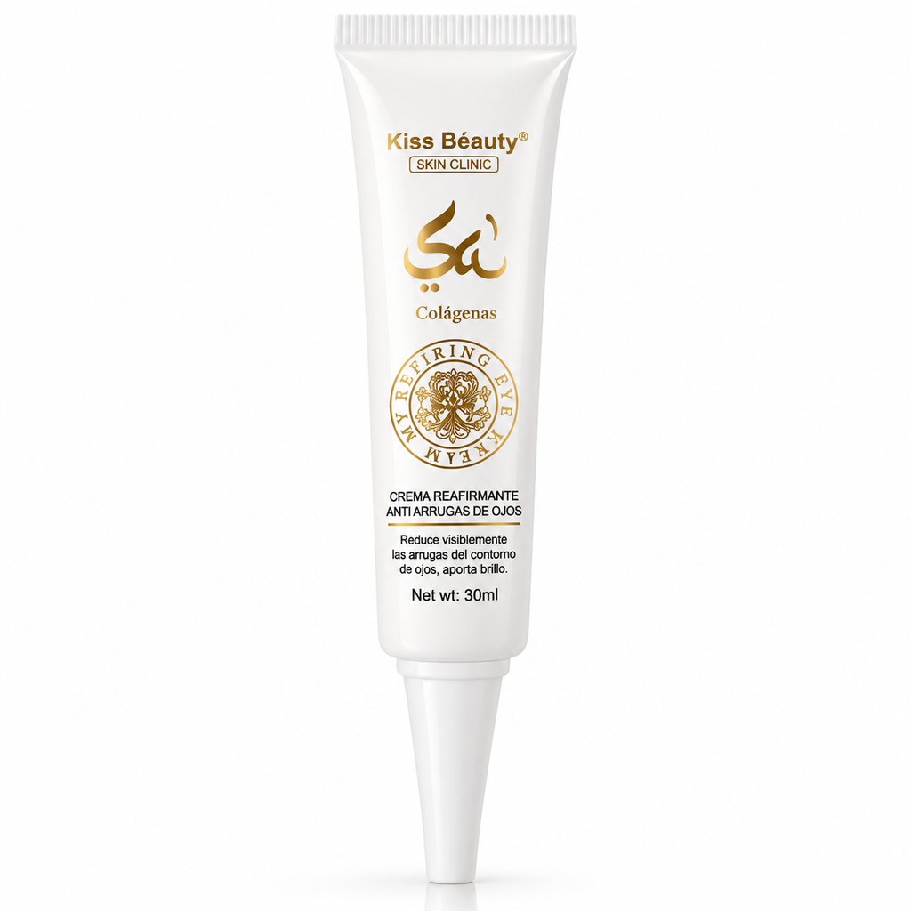 CONTORNO DE OJOS ESENCIA ÁRABE CON COLÁGENO 30ML – KISS BEAUTY (1 UD)