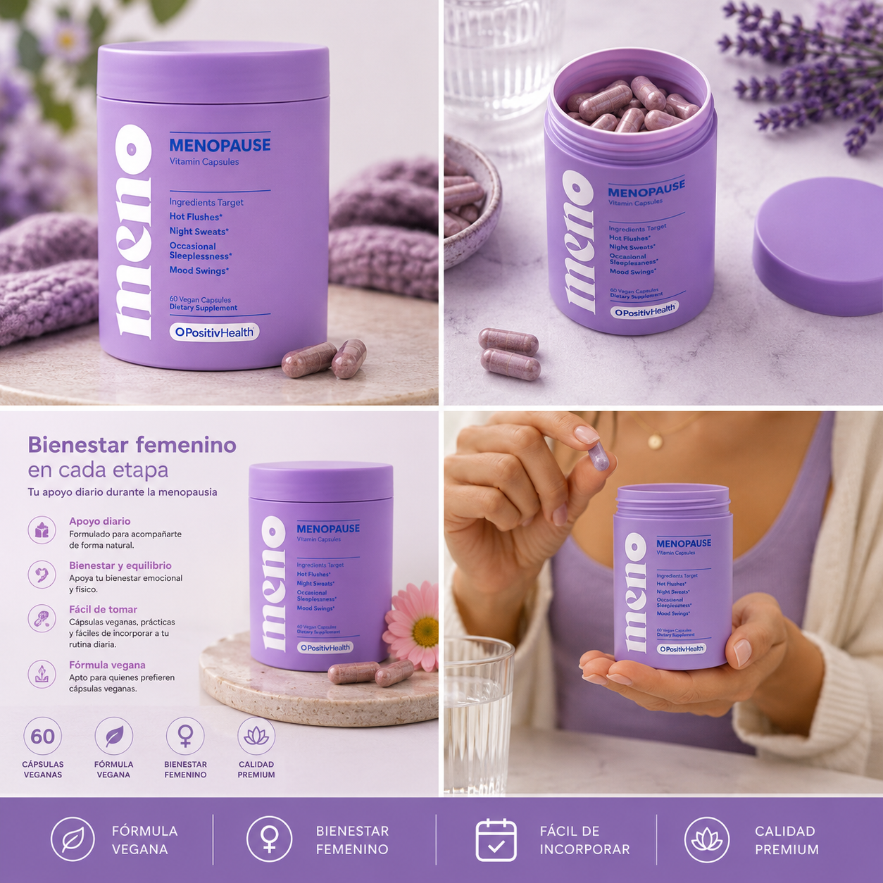 Suplemento Menopausia y Premenopausia