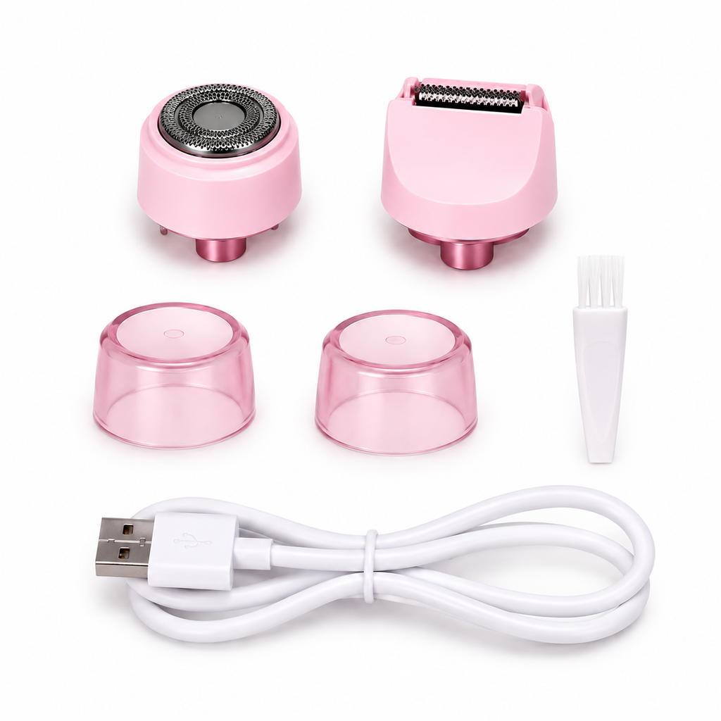 Depiladora Eléctrica Multifunción 2 en 1 - Dual Head - Recargable USB-C
