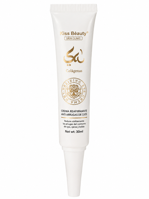 CONTORNO DE OJOS ESENCIA ÁRABE CON COLÁGENO 30ML – KISS BEAUTY (1 UD)