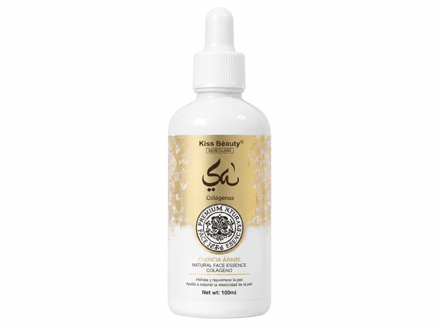 ACEITE PARA CABELLO ESENCIA ÁRABE CON COLÁGENO 100ML – KISS BEAUTY