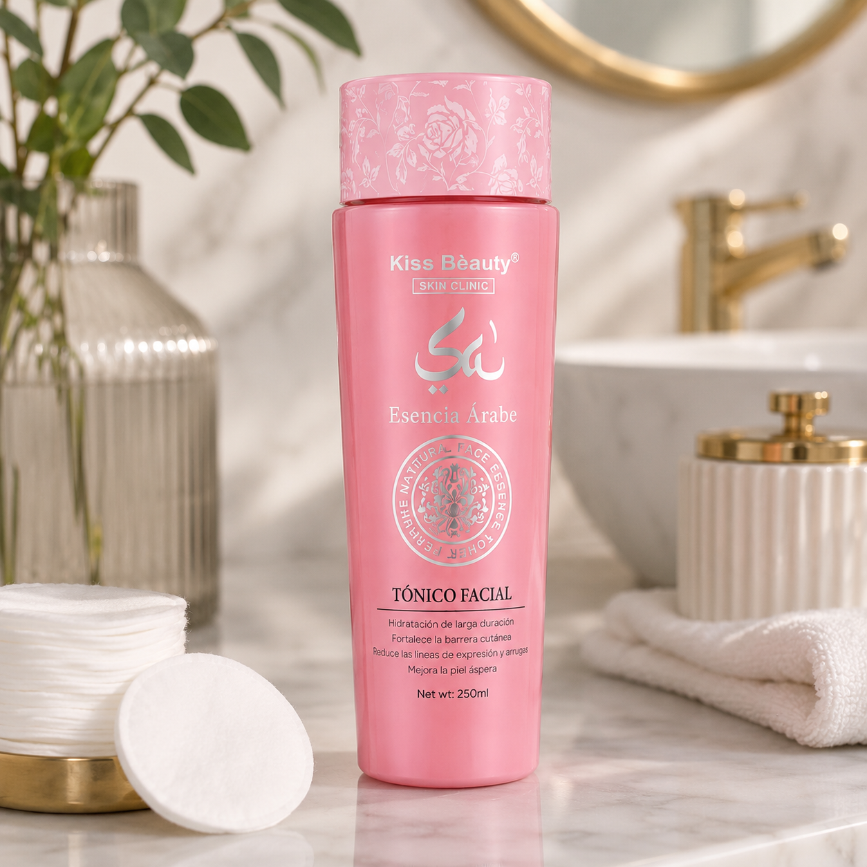 Tonico Facial Esencia Arabe 250ML – KISS BEAUTY (1 ud)